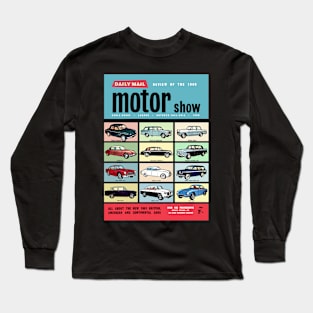 1960 MOTOR SHOW - magazine cover Long Sleeve T-Shirt